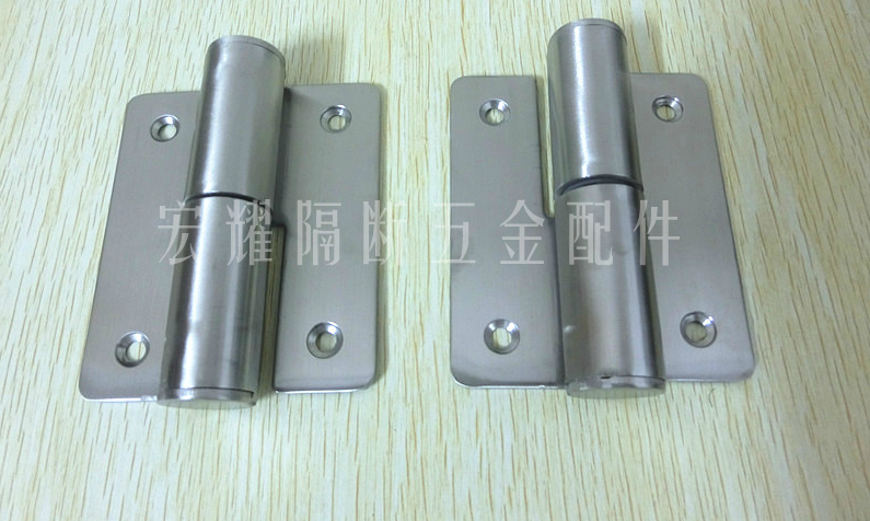 Cosmetic chamber partition accessories set 304 stainless steel hinge hinge automatic return hinge