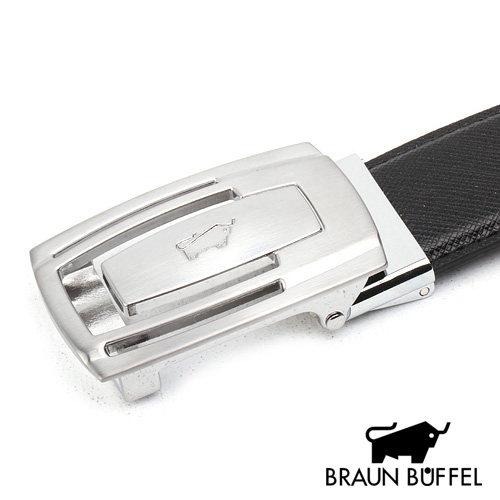 台湾官网直邮进口BRAUN BUFFEL 小金牛流线设计自动皮带