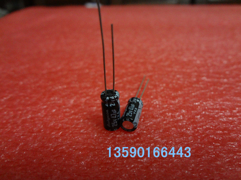 Original dress Japanese ruby electrolytic capacitor 25V47UF volume 5X11 YXA Shenzhen Hongda Electronics