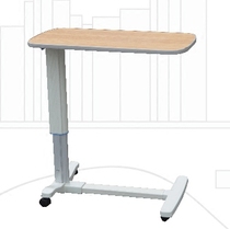 ABS lifting mobile dining table Wheeled nursing table Over-bed table Laptop bedside table Medical telescopic dining table