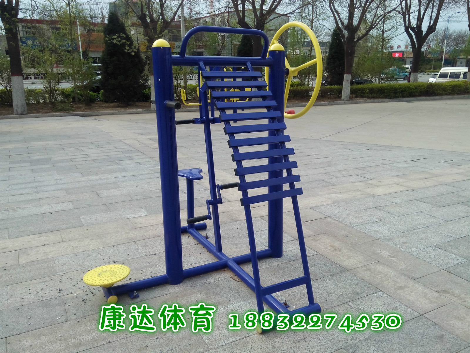 Large runner abdominal muscle board waist twister combination outdoor outdoor fitness equipment community park square fitness path