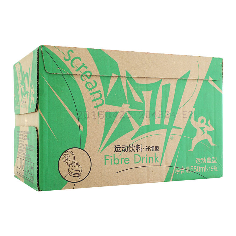 【苏宁易购】农夫  农夫山泉尖叫550ML纤维运动柠檬味 15瓶/箱
