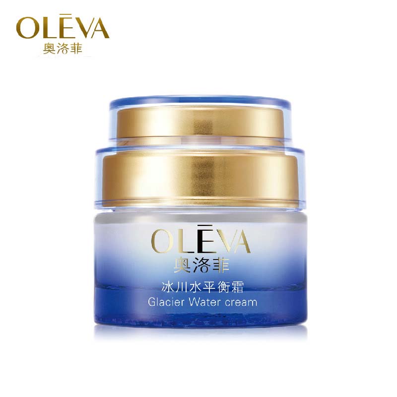 Oleva/奥洛菲冰川水平衡霜50g控油清爽补水保湿面霜滋润