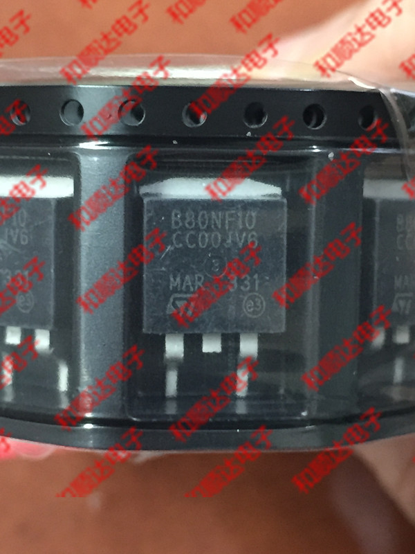 STB80NF10 brand-new spot TO-263 100V 80A real shooting can shoot up to 100