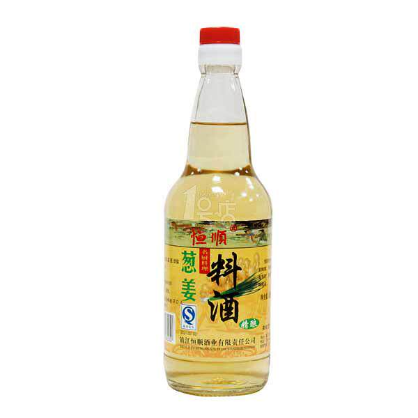 恒顺葱姜料酒480ml/瓶 一号店炒菜调料传统辅料经典佐料瓶装正品