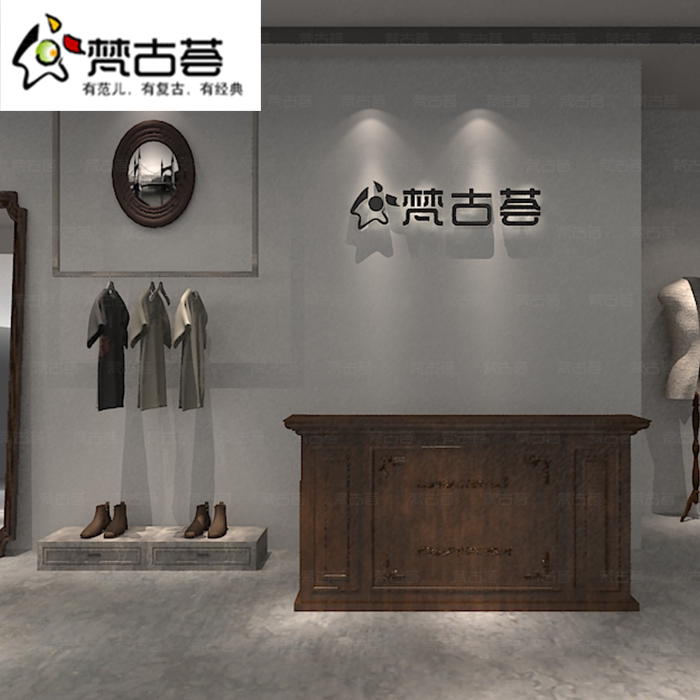 Eurostyle retro cashier's counter solid wood minimalist made of the old counter bar Desk Reception Desk Nostalgia Clothing Counter Cashier Counter Cashier counter