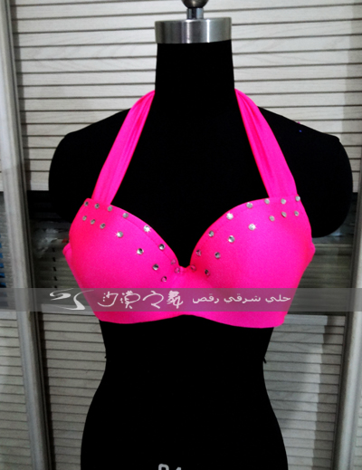 Belly dance practice with bra scalding bra practice Costume Exercises the color of the Desert Dance