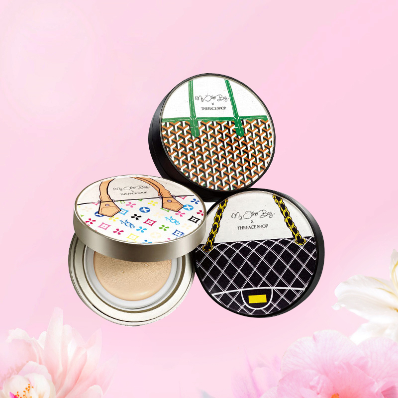 The Face Shop/菲诗小铺气垫CC霜保湿裸妆BB 控油补水隔离遮瑕强