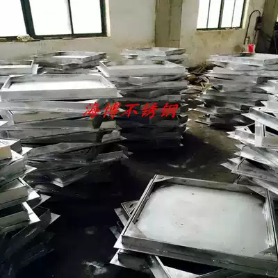 304 201 Iron stainless steel edging decorative manhole cover Invisible manhole cover gutter grate gutter grille cover