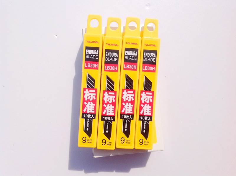 Tajima Utility Blade Wallpaper Blade 9mm Blade Wallpaper Knife Utility Knife LB30H Tajima Tools