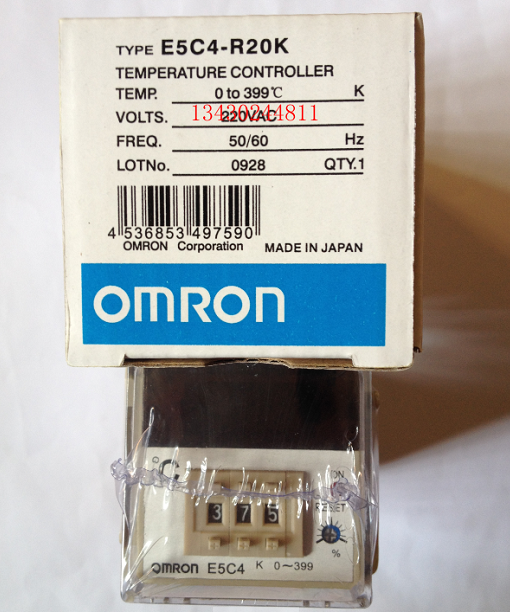 OMRON thermostat E5C4-R20K electronic dip-type temperature controller Digital display thermostat thermostat switch