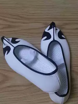 Korean folk dance flat black shoes (men's shoes)