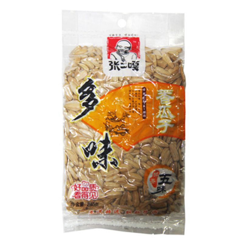 【天猫超市】张二嘎香瓜子 多味 240克/袋 闲趣生活 嘎滋嘎味