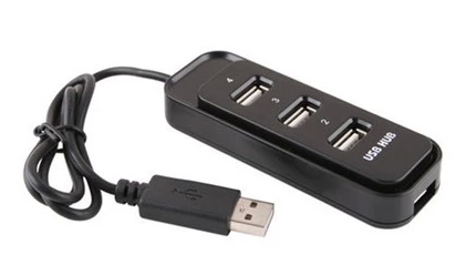 USB2 0 Push-to-pull 4-mouth HUB 4-mouth HUB splitter 4-port hub can be brought with 1000G mobile hard disk 
