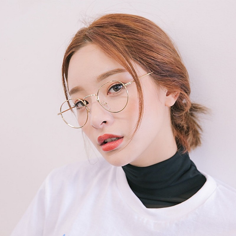 韩国stylenanda官方正品 纤细金属全框眼镜