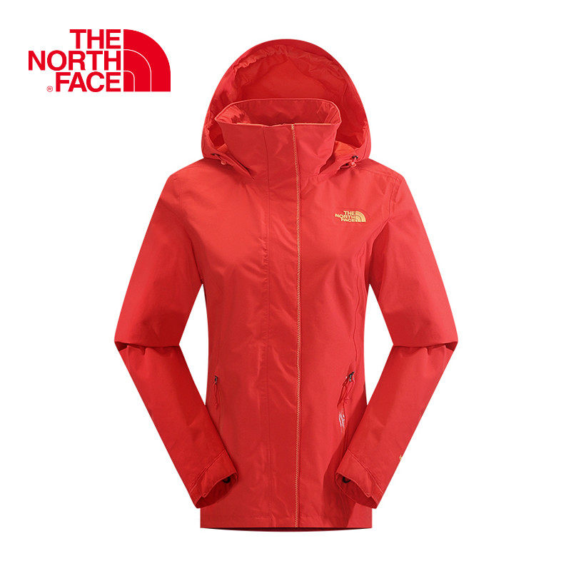 【2015秋冬新款】THE NORTH FACE/北面 女款冲锋衣 CTV4