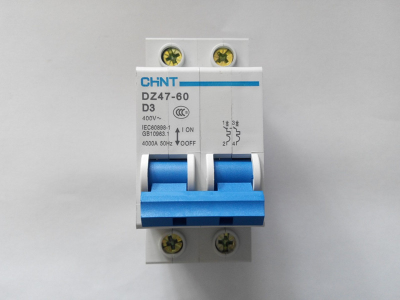 Positive Thai Air Switch Breaker DZ47-60 2P D3A