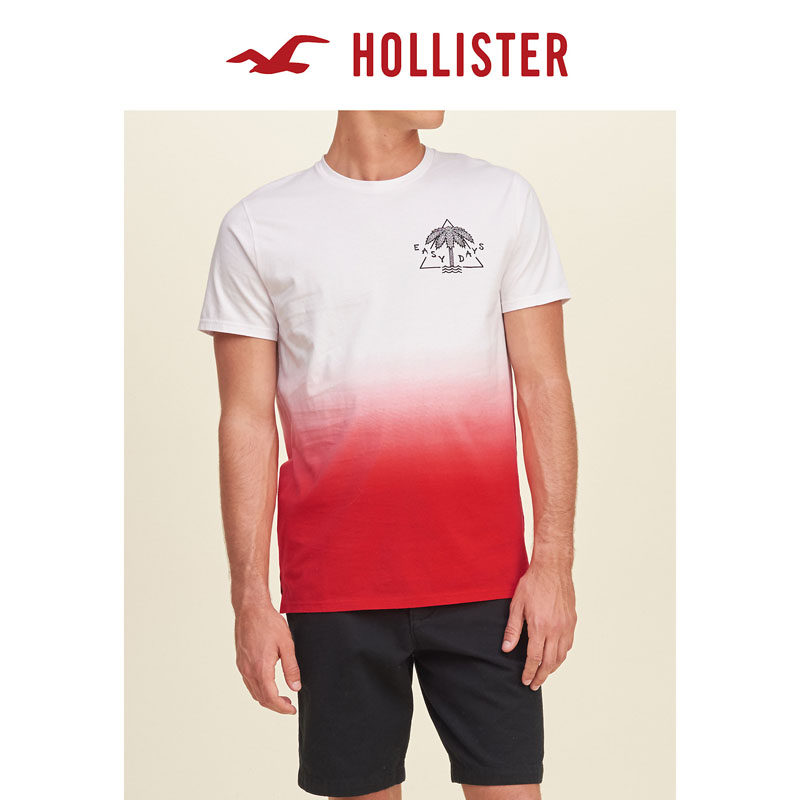 Hollister 扎染图案 T 恤 男 124012