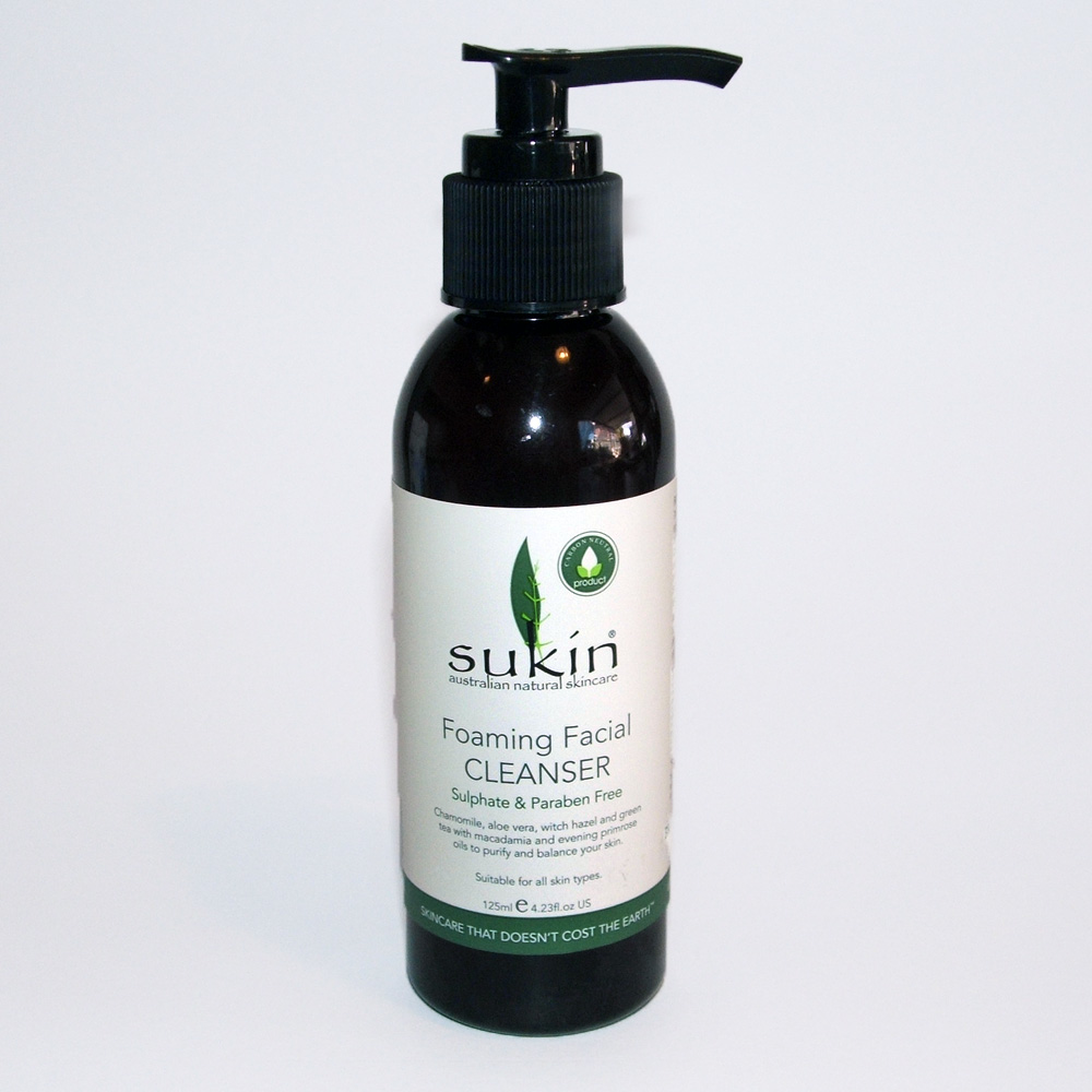 SUKIN澳洲直接发货 纯天然有机植物泡沫洁面乳/洗面奶 125ml