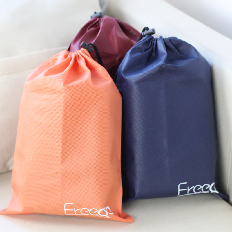 After sale No Tonic Rope Unwoven Cloth Travel Cashier Bag Pocket Pocket Travel Shoes Bag Shoes Bag Clothing Classified Finishing Bag