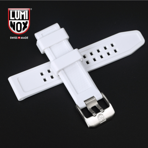 Swiss original plant Luminox Remino 7057 3057 white silicone meter belt