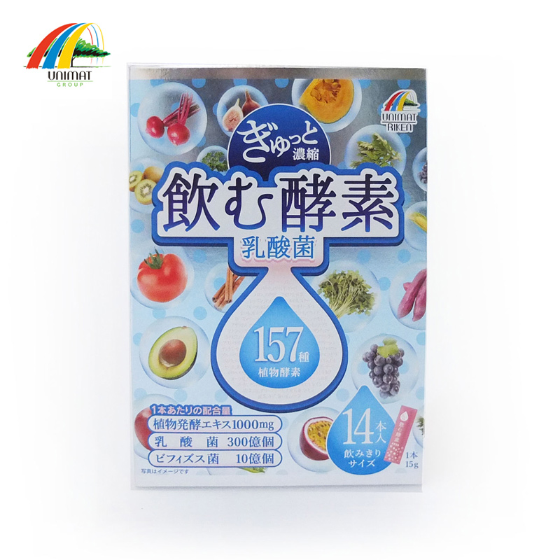 日本发 unimat157种酵素原液浓缩饮料 乳酸菌 15g*14袋