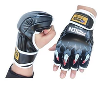 Găng tay đấm bốc nửa ngón tay full finger người lớn Sanda chiến đấu võ thuật Taekwondo đấm bốc đấm bao cát boxing người đàn ông giá treo bao đấm bốc