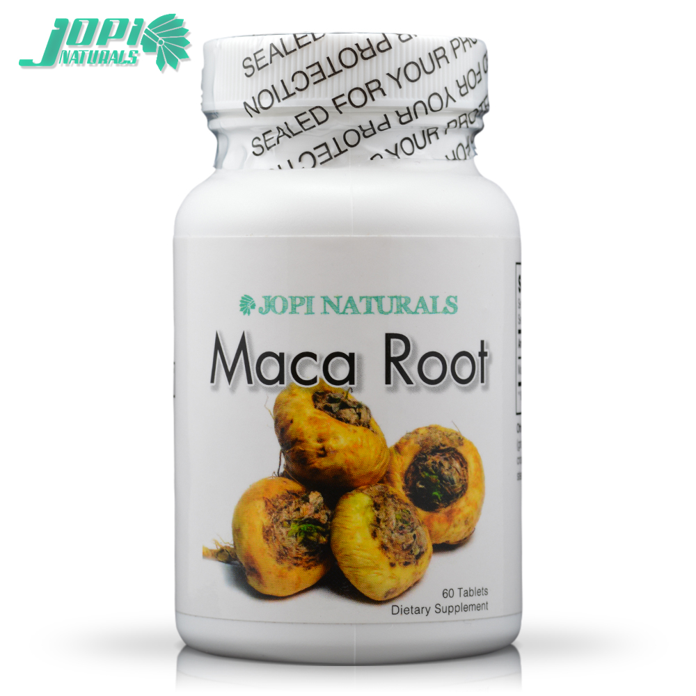 玛珈美国直邮Jopi 玛卡精华片maca 马卡900mg60片解疲劳亚健康