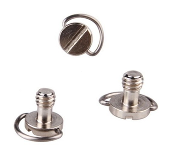 Camera screw tripod pan-tilt quick release plate screw handle screw quick release plate screw 1 4C ring hand screw bolt