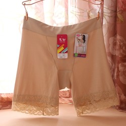 4 ຊິ້ນຂອງການຂົນສົ່ງຟຣີ Caitian underwear ແມ່ຍິງຂອງແທ້ Modal ແອວສູງຕ້ານການຊູນຄວາມປອດໄພ pants lace edge ຂະຫນາດຂະຫນາດໃຫຍ່ boxer briefs