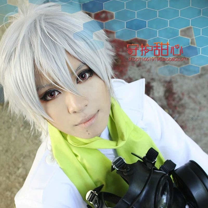 Guardian Sweetheart Clear Particles-DRAMAticalMurder DMMD giả tóc tại chỗ cosplay tóc giả - Cosplay