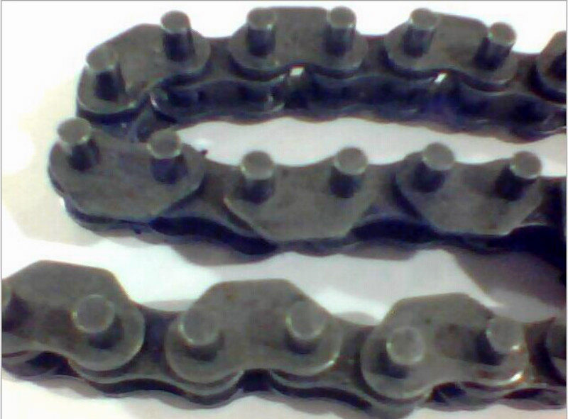 Industrial chain reflow soldering 35B carbon steel chain extension pin 5MM with rib chain 06C long pin transport chain