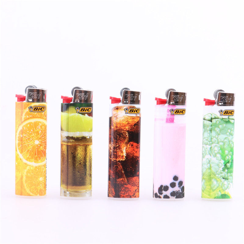 Зажигалка bic с рисунком