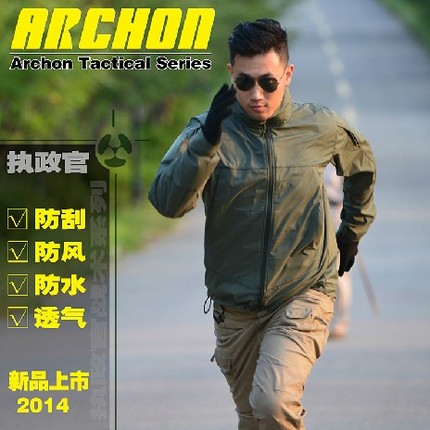 执政官城市登山战术突击风衣鲨鱼皮软壳冲锋衣户外防水男夹克外套