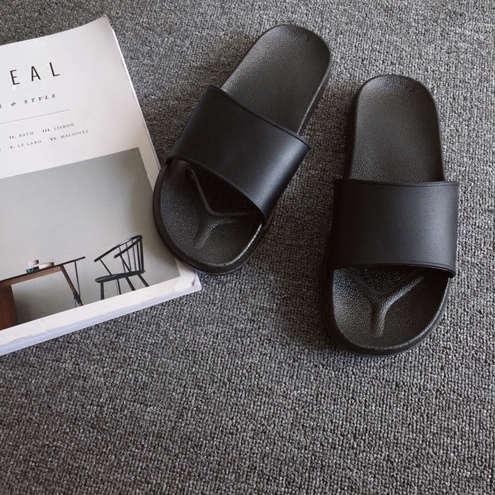 ▲STYLE▲夏季韩国百搭男士拖鞋时尚黑色拖鞋沙滩凉拖男鞋居家拖