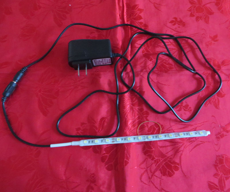 Sax clarinet long flute clarinet professional maintenance tool to detect LED lights (Global through 20cm lights)