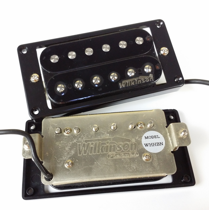Han Wilkinson Wilkinson Black Open Double Coil Electric Guitar Pickup