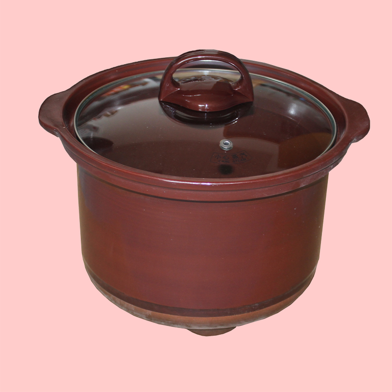 Yili Minghuo purple casserole cooker for direct heating casserole pot stew pot 3 8L