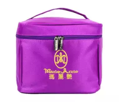 Mary bright purple high-end large-capacity beauty cosmetic bag convenient bag beauty bag wash bag cosmetic bag beauty bag