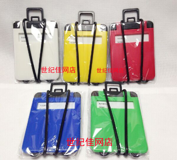 Travel business luggage tag tie rod luggage card check sign listing ID card luggage tag can be printed