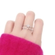 Đơn giản và linh hoạt Châu Âu và Hoa Kỳ nhẫn nữ nhẫn Hàn Quốc zircon mở ngôi sao năm cánh Nhật Bản và Hàn Quốc nhẫn ngón trỏ sinh viên