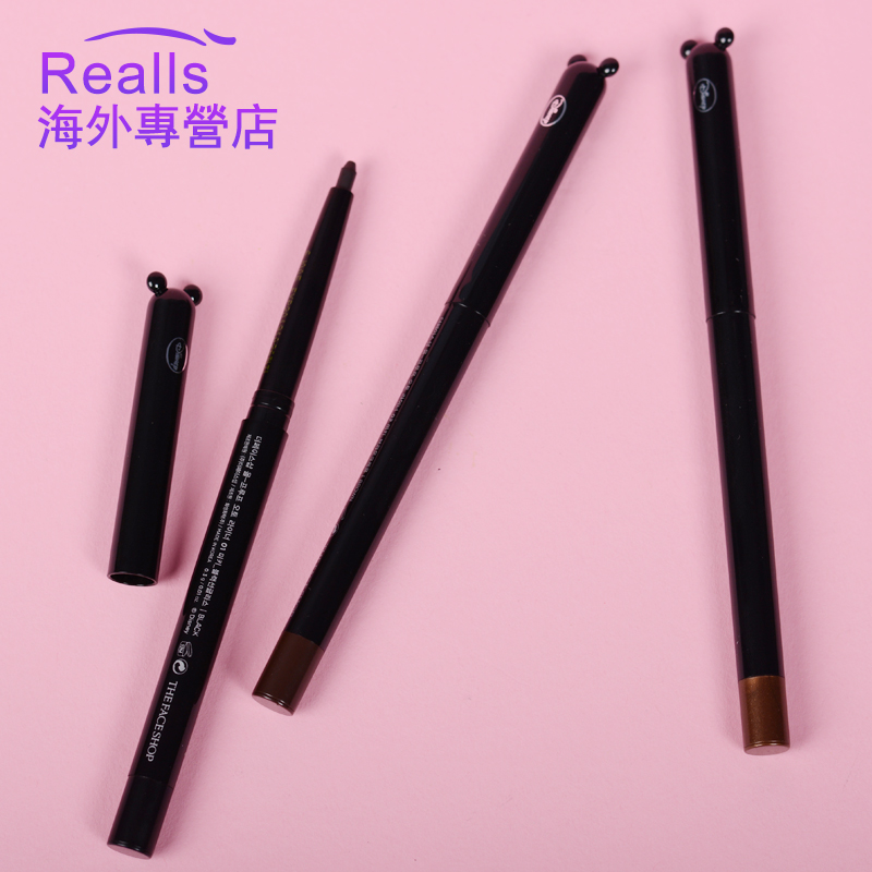 韩国The Face Shop/菲诗小铺迪士尼眼线笔防水防汗不晕染初学者