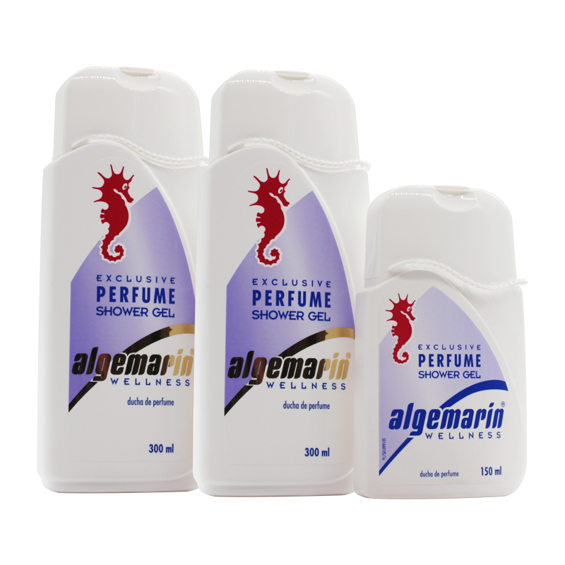 algemarin德国进口爱姬玛琳经典香水沐浴露3件套300ml*2+150ml*1