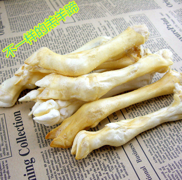 No desiccant net weight 100g dog snacks small molar stick lamb hoof puppy molar stick to remove bad breath