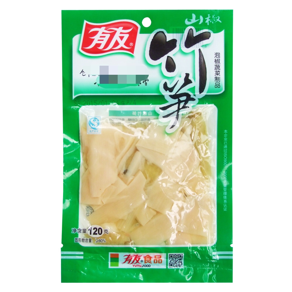 【天猫超市】有友 山椒竹笋120g 重庆味道 特产零食休闲小吃