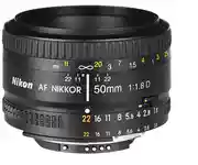 Nikon Nikon AF 50mm f 1.8D tiêu chuẩn cố định lấy nét Nikon ống kính SLR kỹ thuật số thường xuyên được cấp phép