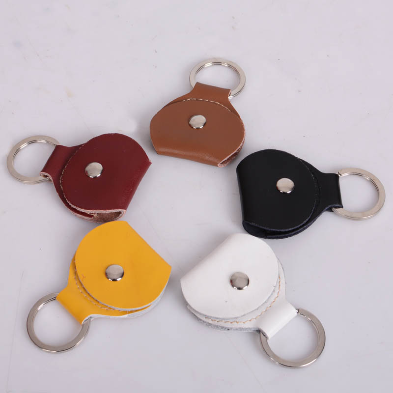 Full leather plucked sheet Bull Leather Guitar Plucked Pieces Luccino in the month of Nguyen Dial Sheet Bag Genuine Leather Bass Jukri