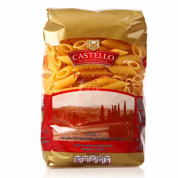 Castello卡斯特 意大利面条(#36 两头尖直花通型) 500g
