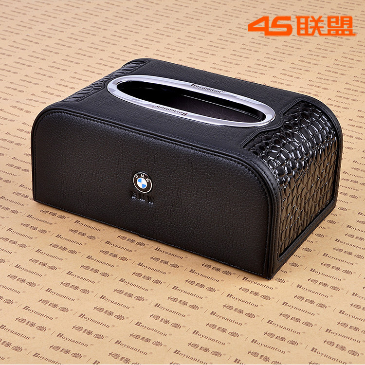 Купить Контейнер для бумажных полотенец Бо краю зала БМВ телячьей кожи ...