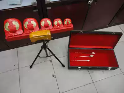 Five-tone wood fish teacher with high treble, crisp bass, thick live orchestra, professional wood fish band